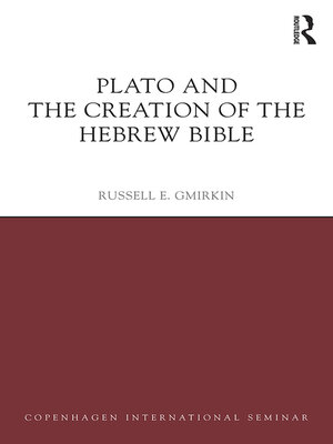 cover image of Plato and the Creation of the Hebrew Bible